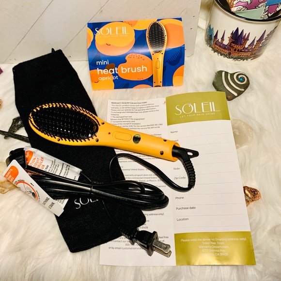 🆕 Soleil Mini Heat Brush - Picture 10 of 12